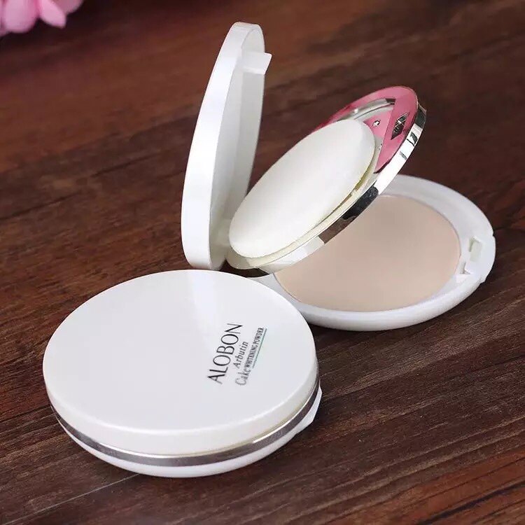 alobon雅邦熊果苷粉饼15g混合性油性粉饼
