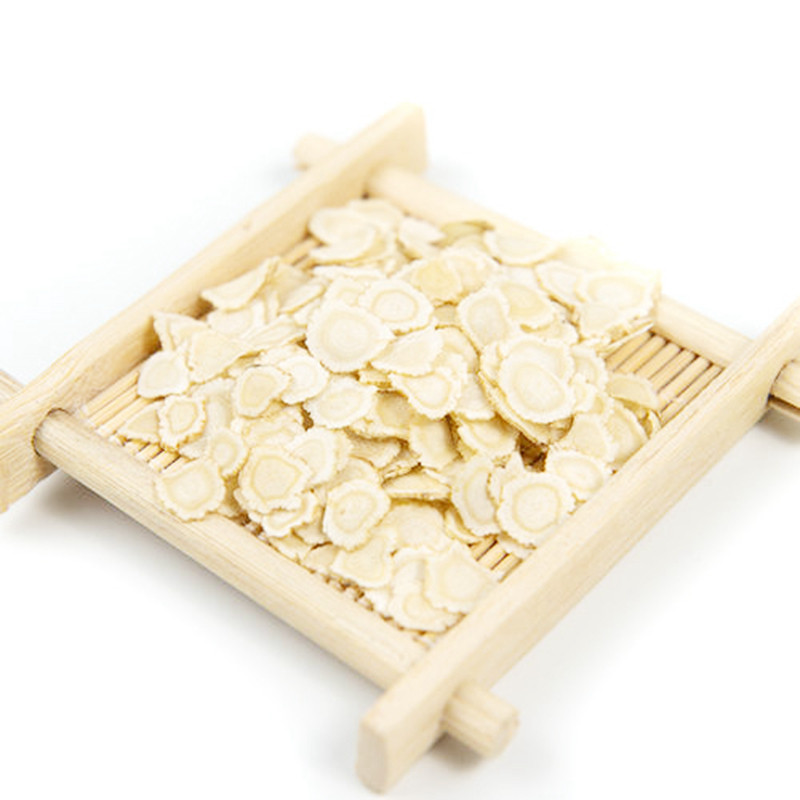 白参片泡水东北长白山生晒人参切片