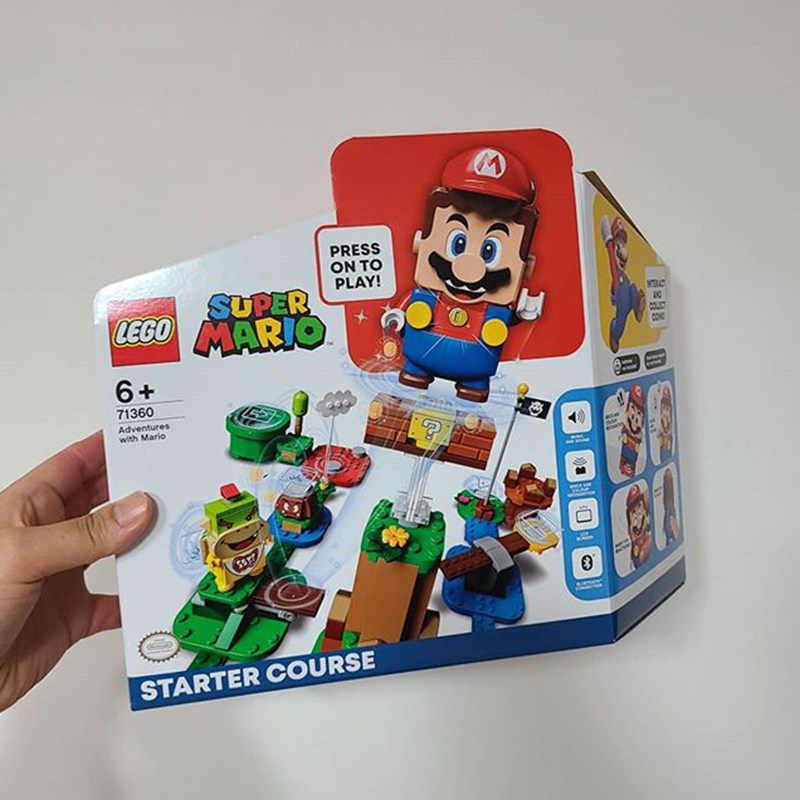 lego乐高任天堂马里奥71360超级玛丽30385超级蘑菇惊喜塑料积木