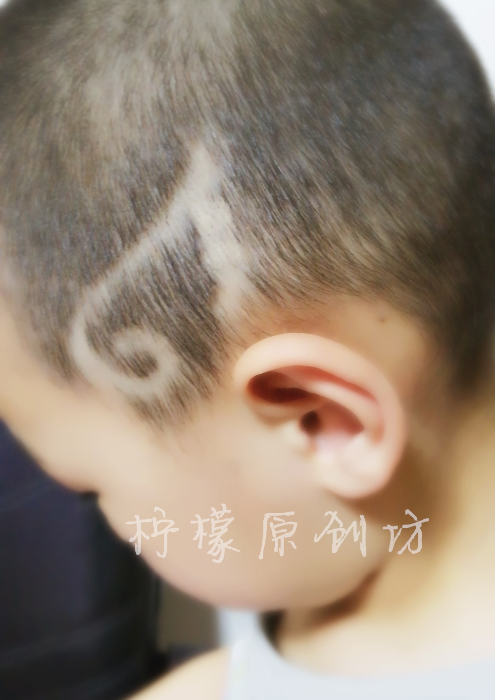 儿童成人造型模板宝宝个性雕刻花理发模型小孩剪发型