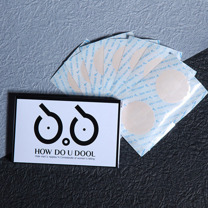 韩国进口hdud一次性胸贴马拉松跑步运动游泳乳贴乳贴