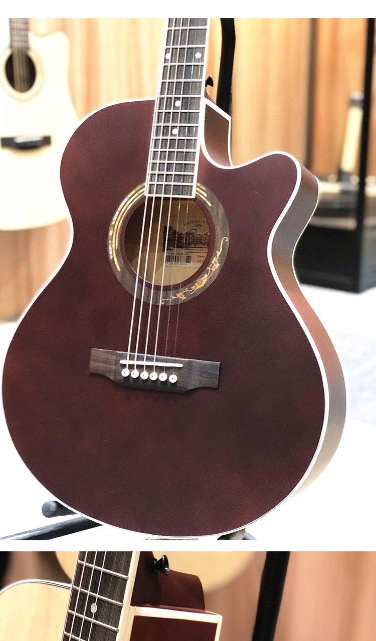 cate卡特qm601初学40寸41寸初级入门男女女生吉他民谣吉他