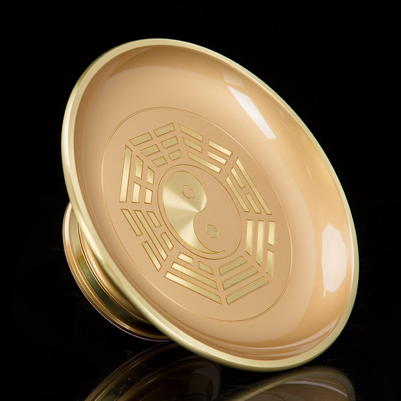 台湾太极八卦果盘果碟供盘佛具家用道家贡盘摆件