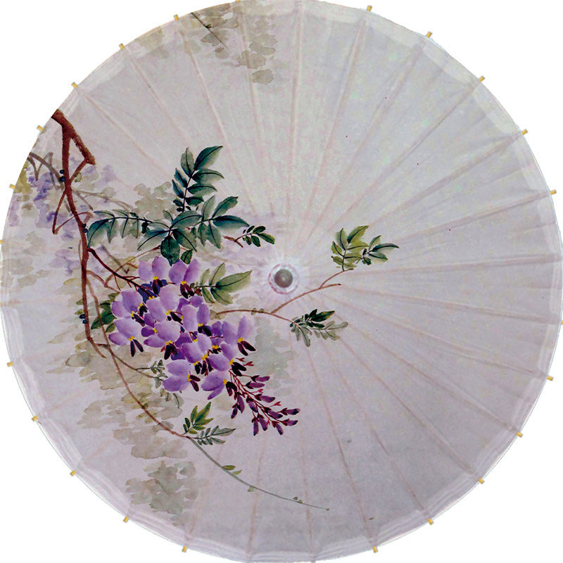 泸州油纸伞 剑三剑网3 【陈月】 小月梨花伞 古风cos道具 梨花枝