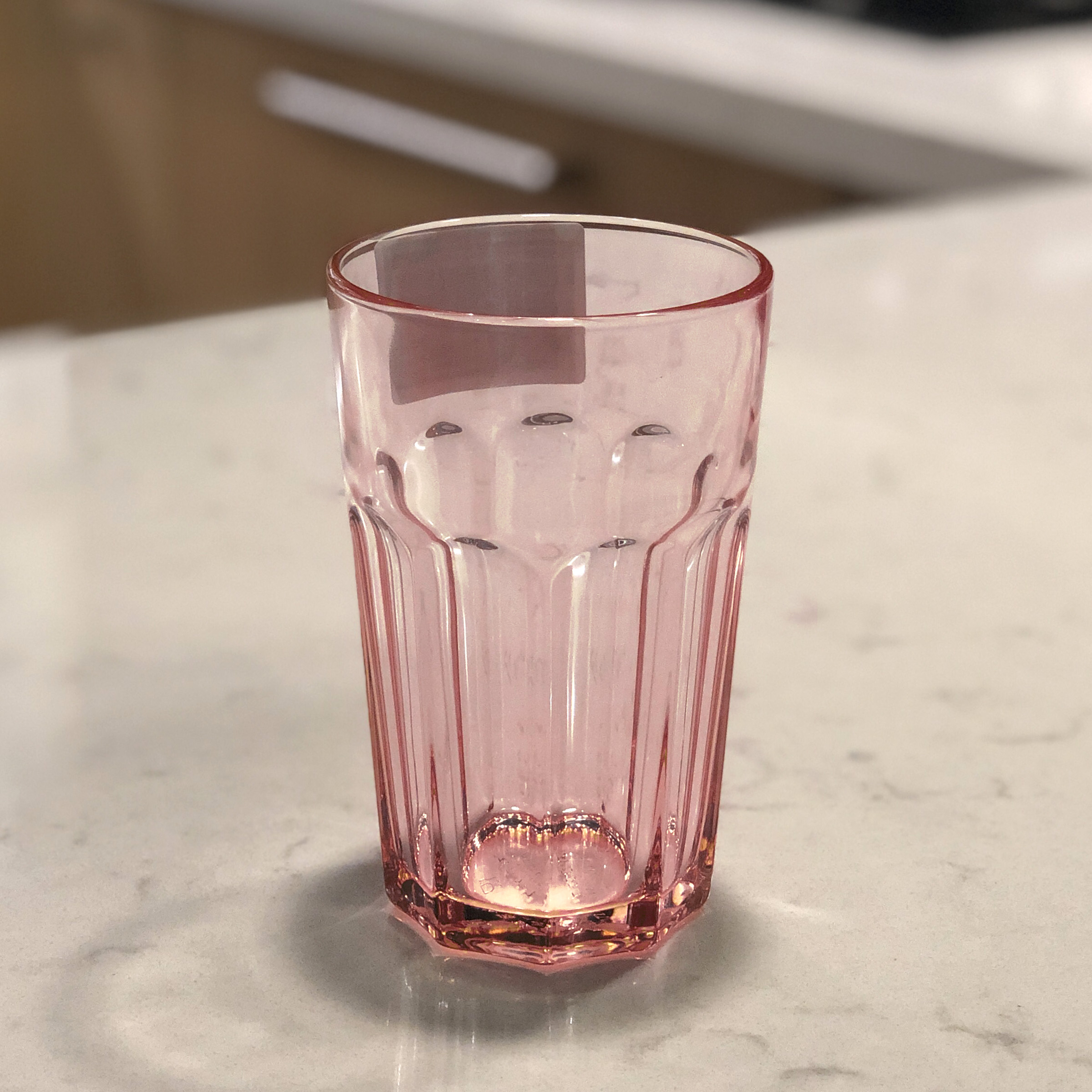 包邮宜家博克克尔杯子钢化玻璃耐热八角茶水水杯玻璃杯