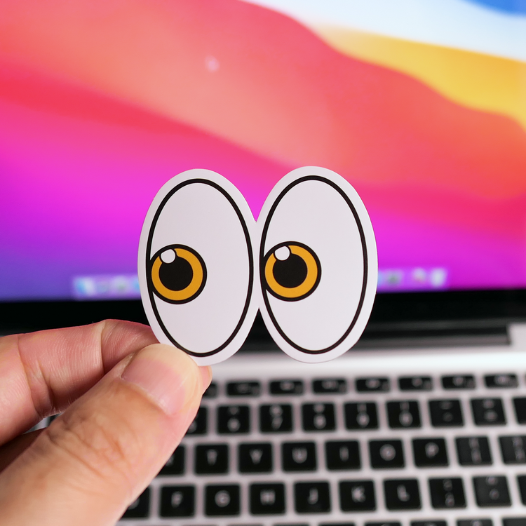 wwdc苹果表情emojimacbookipad局部装饰数码周边笔记本个性小贴纸