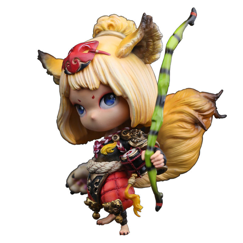 mici文创潮玩末那工作室末匠斗战神萌宠阿玉限定手办树脂雕塑模型