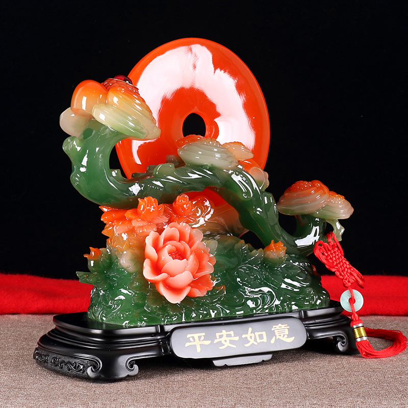 如意摆件家里客厅招财吉祥物装饰品吉祥如意搬新家乔迁摆件