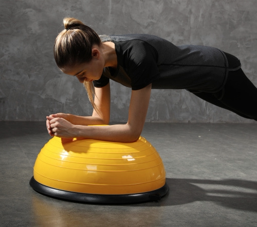 办公室普拉提瑜珈球 瑜伽半圆球半球波速球健身球瑜伽球