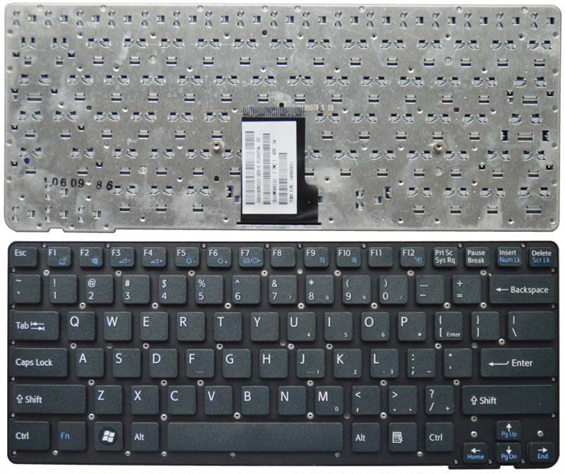 全新sony索尼vpcca211t212t111tvpcca112t笔记本电脑键盘键盘