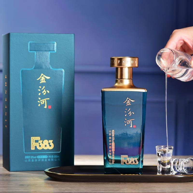 酒仙网53°金汾河f383酒500ml清香型山西白酒-mc母婴网