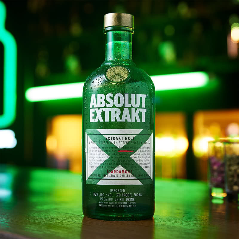 酒仙35度瑞典绝对伏特加风味配制制酒700ml白兰地