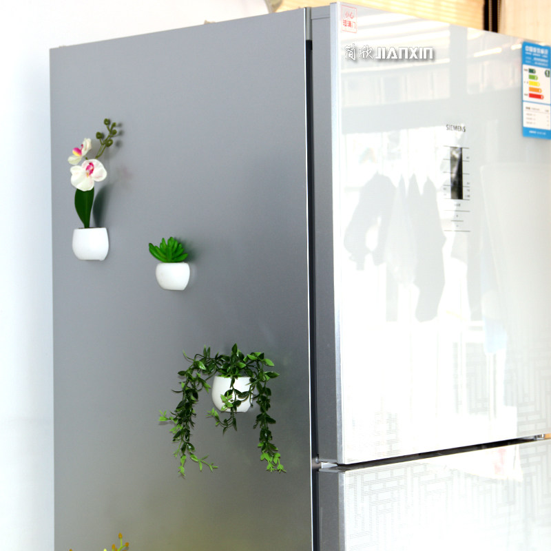 3d立体仿真植物冰箱贴侧面装饰磁贴强力吸铁石磁性贴家居装饰美化