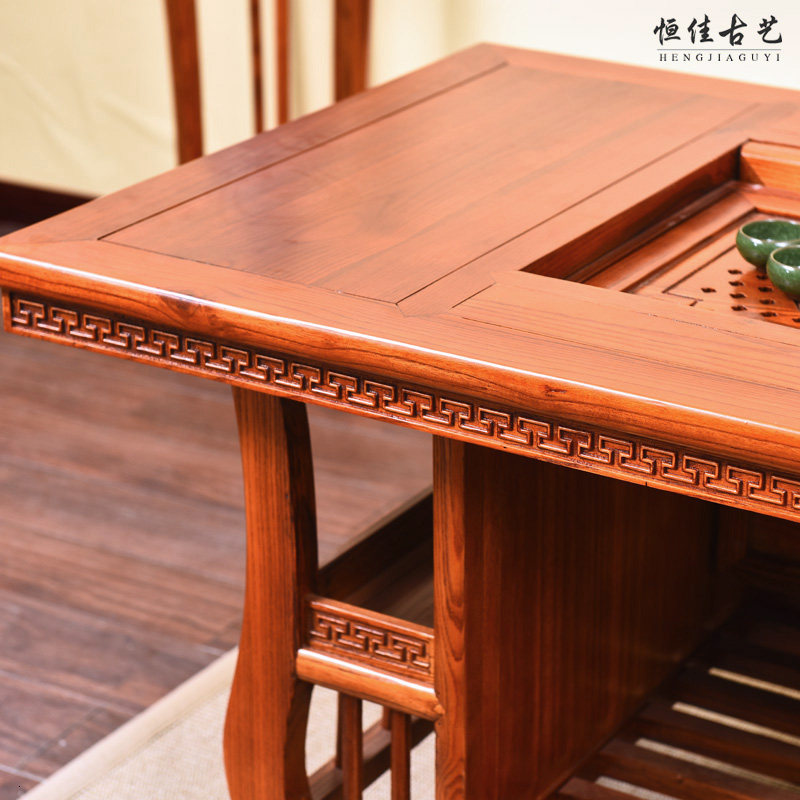 中式宝瓶将军组合桌椅茶桌泡餐功夫家具红木其它桌类