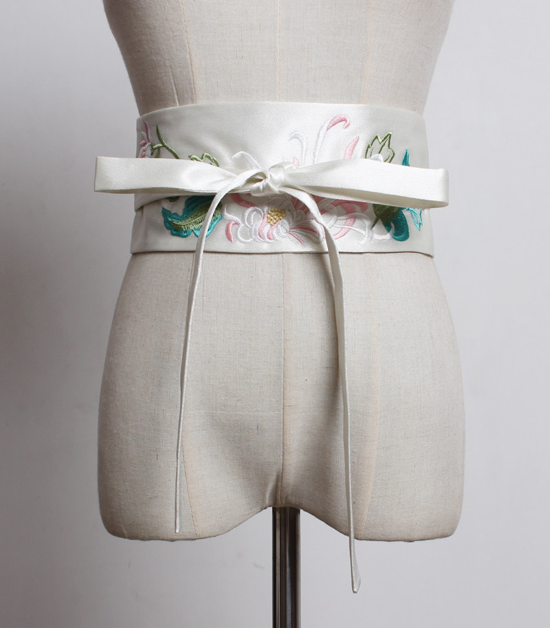 汉服刺绣服装配饰古装古风女式腰封腰带