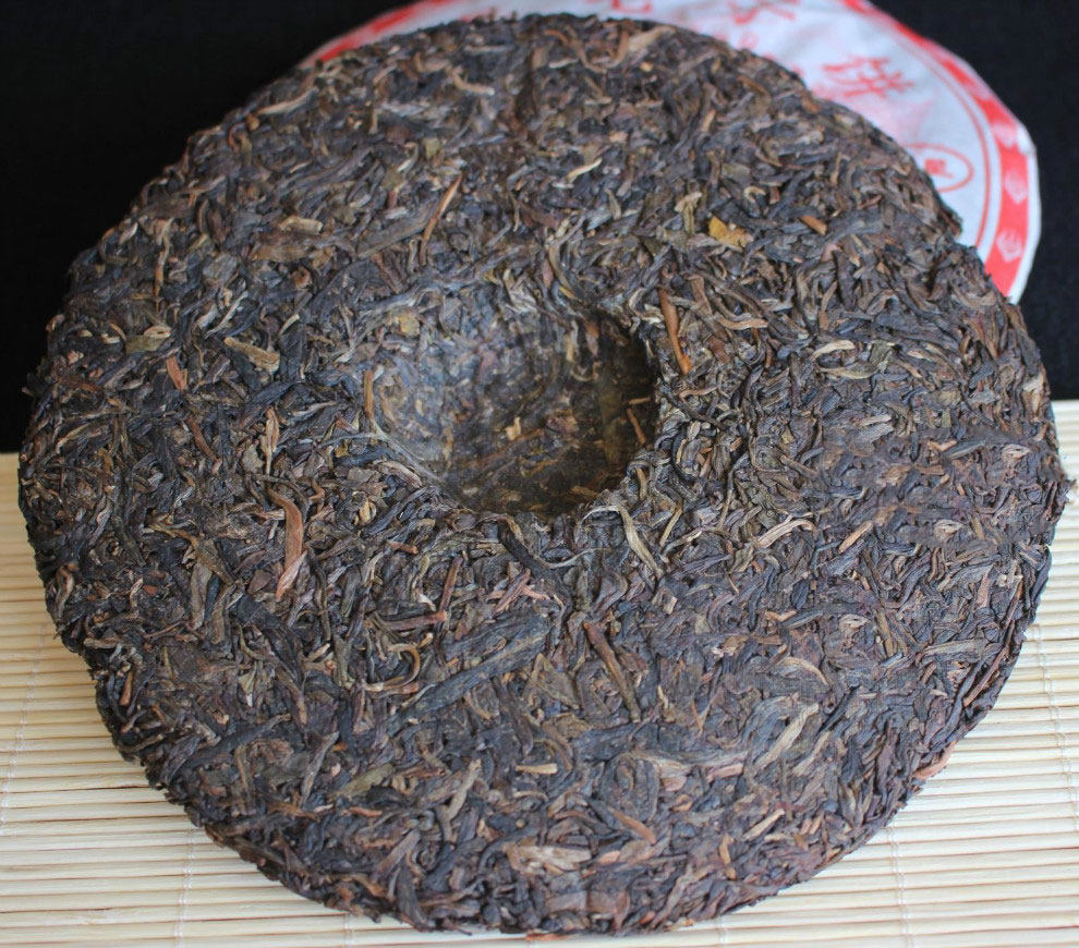 云南普洱茶2010年黎星马帮贡茶生茶饼357克包邮普洱