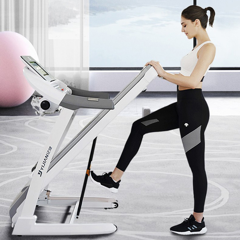 亿健elf跑步机家用款小型可折叠多功能静音家庭式室内跑步机