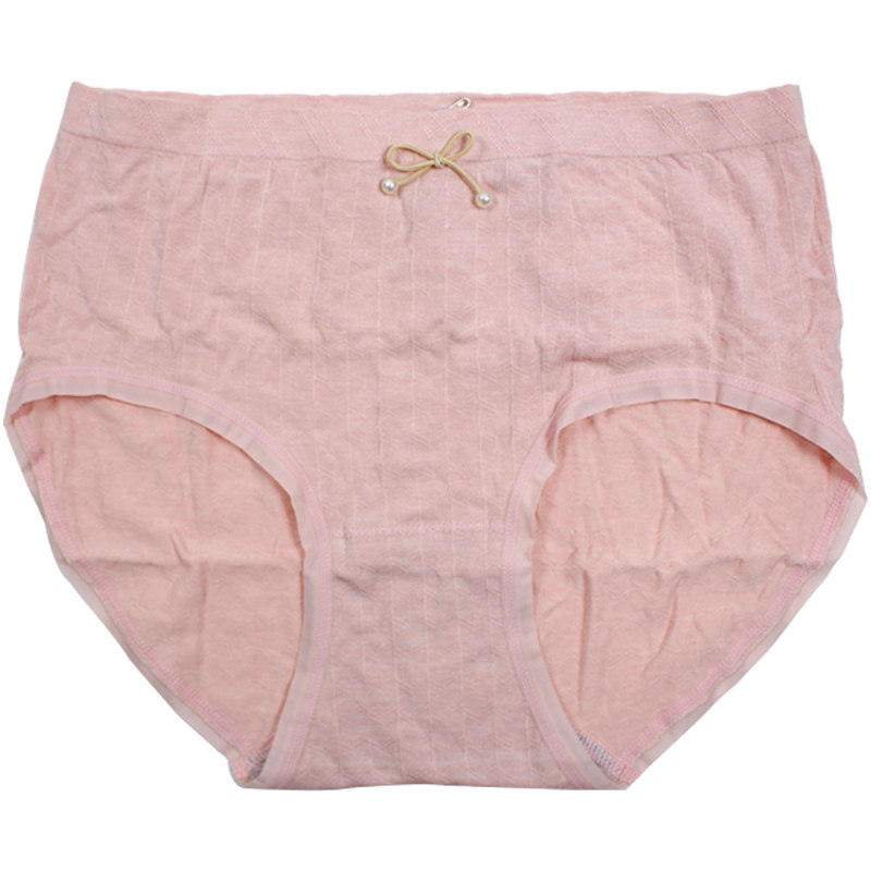 俏织女士内裤纯棉裆中无痕女生少女日系透气女三角裤