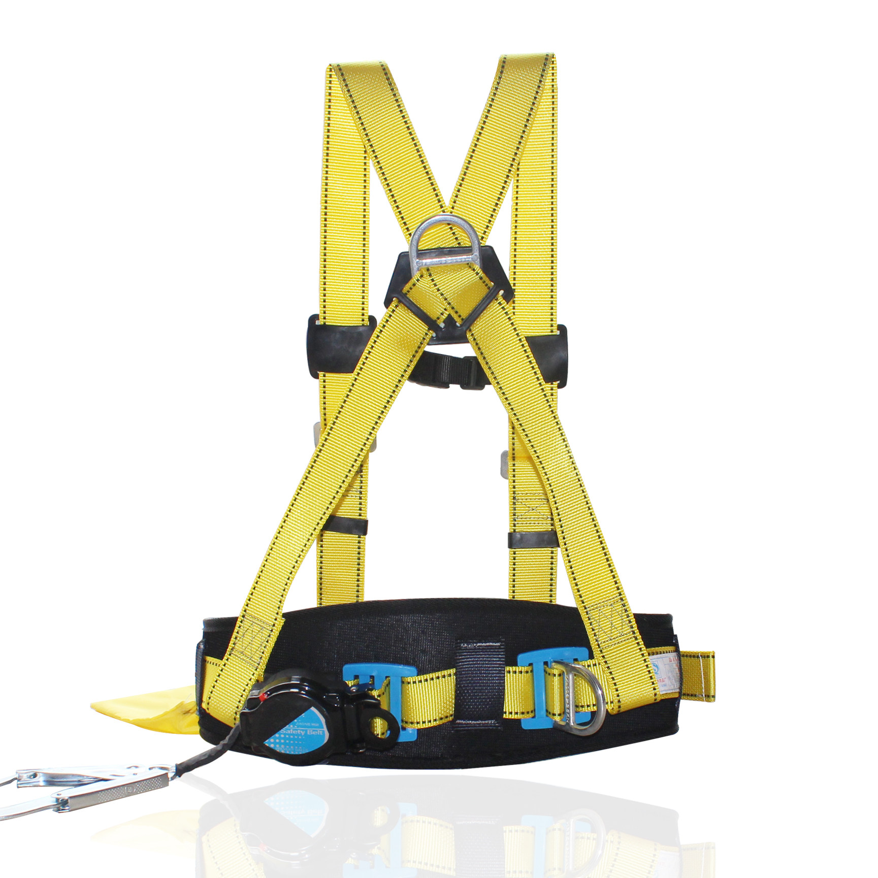 安全带高空作业双背速差架子电工全国包邮安全带