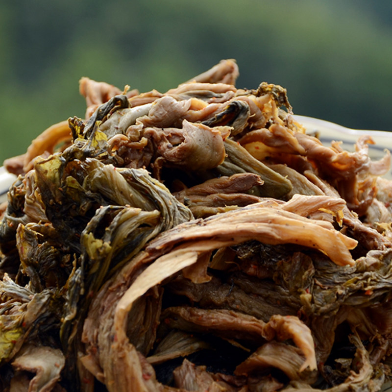 四川农家自制腌菜500g 四川特产盐菜咸菜包邮