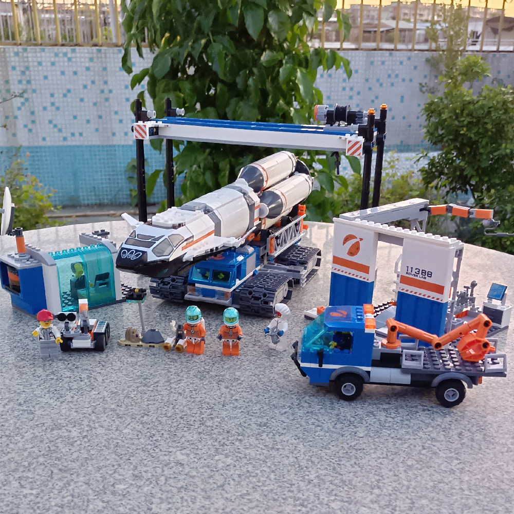 乐高城市太空系列60229火箭装载运输中心拼装建构