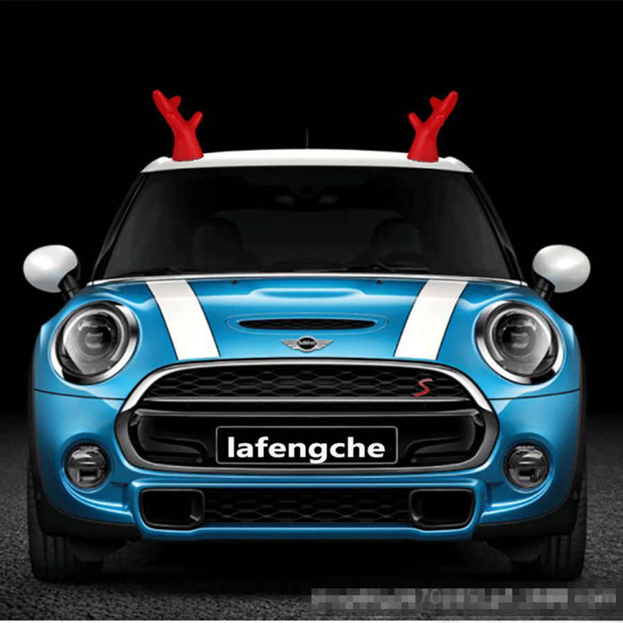 汽车车顶装饰恶魔个性车饰鹿角可爱卖萌防撞汽车装饰贴