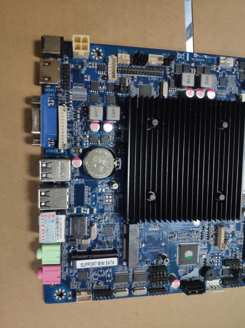 j1900超薄一体机工控迷你主板btmj1900j1900sl-nj1900te-2主板