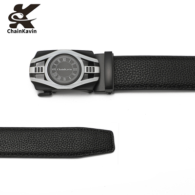 正品CHAIN KAVIN男士商务自动扣皮带礼盒装