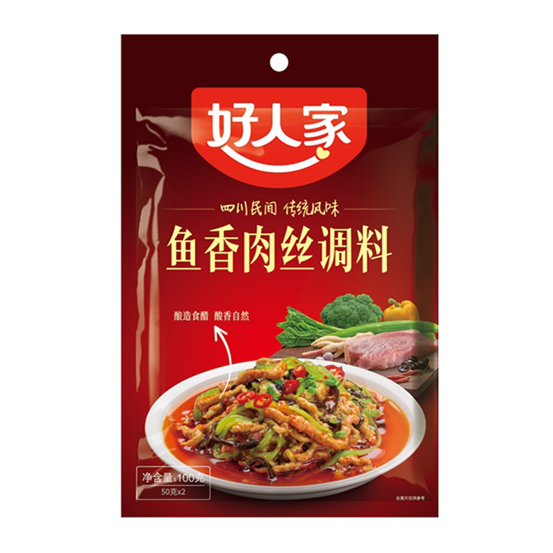 鱼香调料四川好人家肉丝100g5袋川菜鸡丝茄子其它调料
