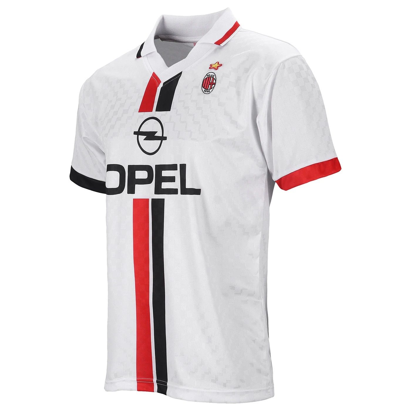 球衣正品19951996意甲ac米兰足球经典官方足球服