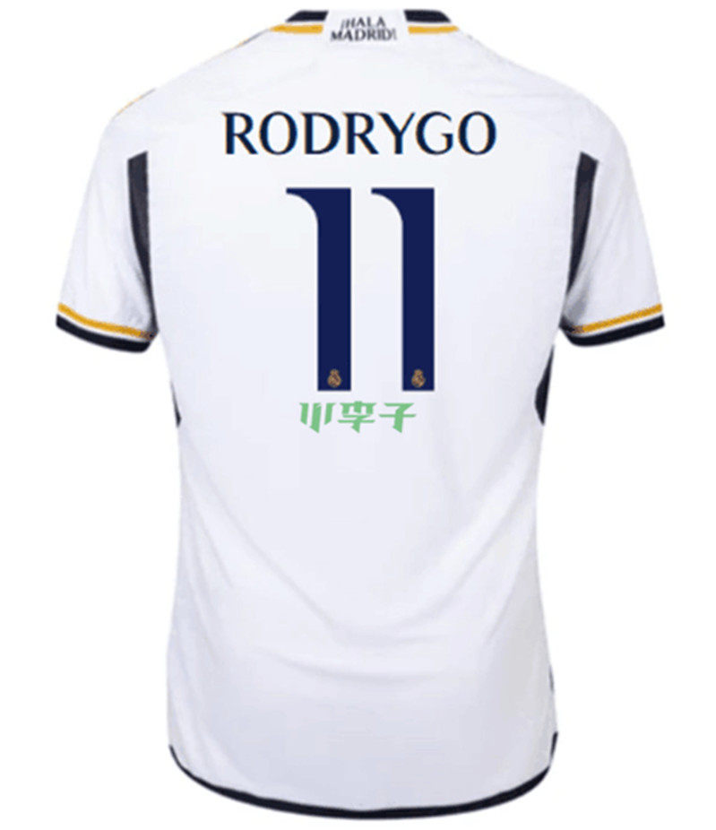 欧冠皇马球衣球员版2324主场5号贝林厄姆莫德里奇皇家马德里套装