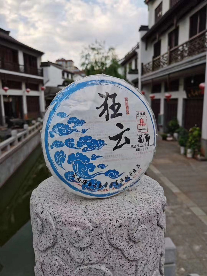 茗月清风云南普洱茶古树生茶狂云荒野茶道