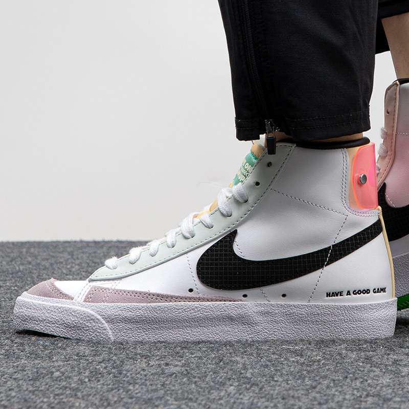 耐克nikeblazermid新款电玩玩游戏高帮休闲开拓运动休闲鞋