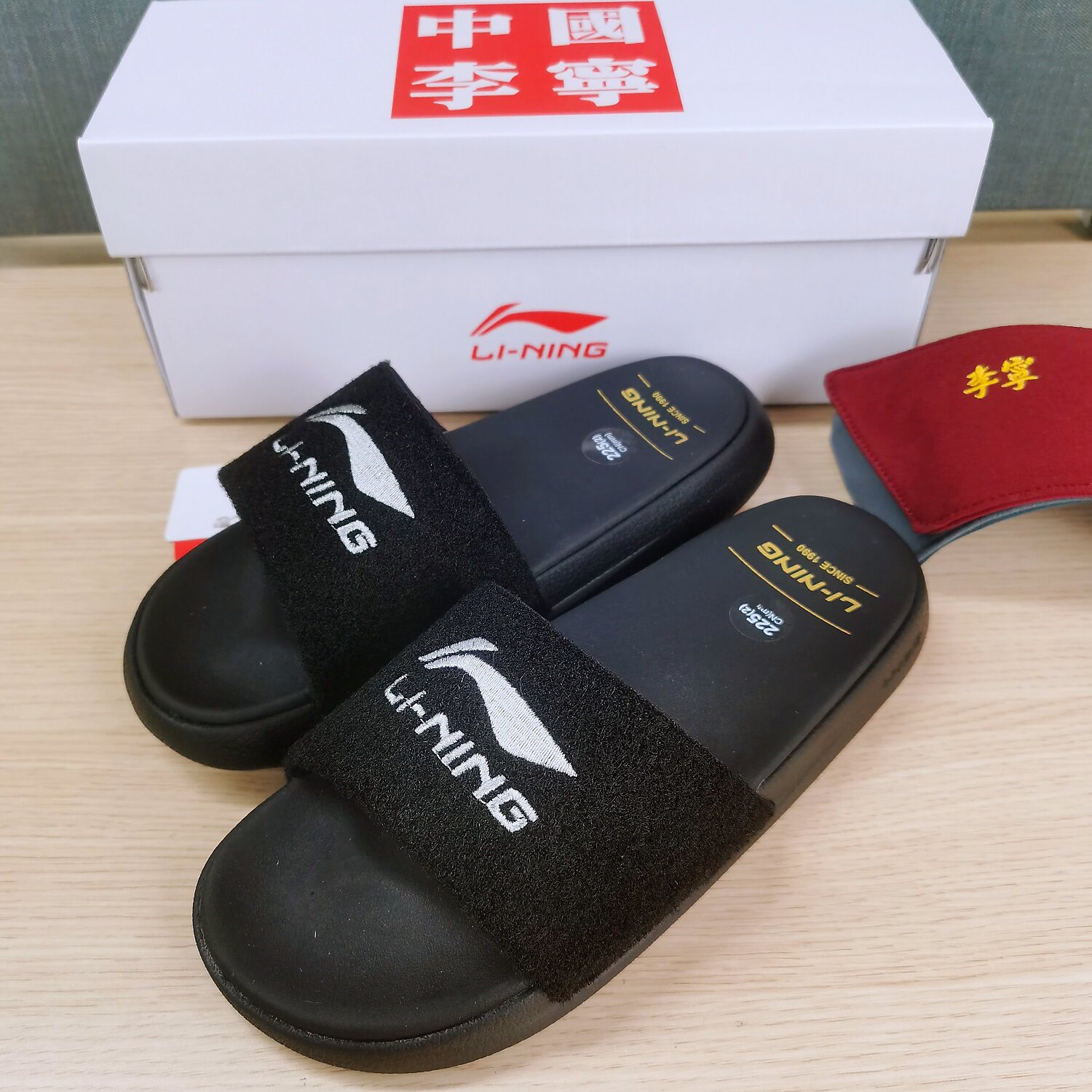 中国李宁运动拖鞋男女2021夏季可拆卸魔术情侣运动拖鞋