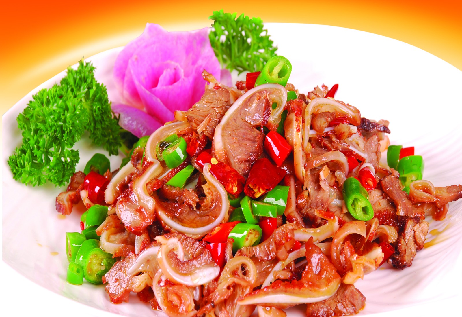 脆骨特色菜李家孜然腌制半成品酒店300g热卖卤肉类