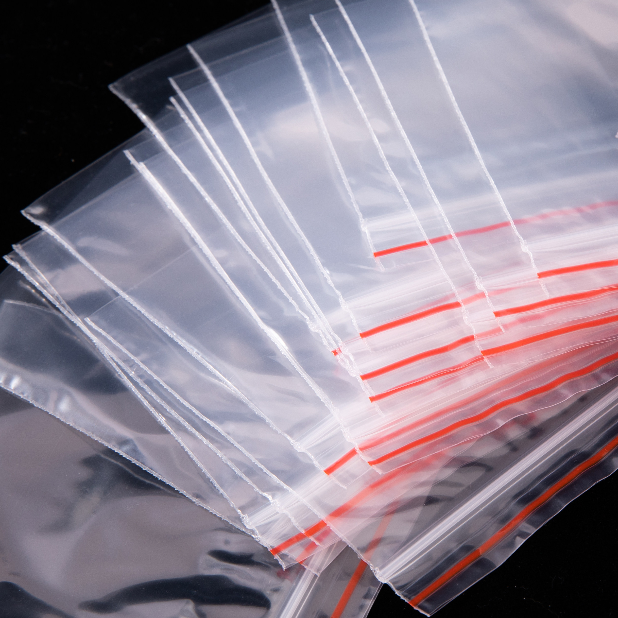 封袋5号密封样品零食坚果包装袋食品袋透明自封夹链自封袋