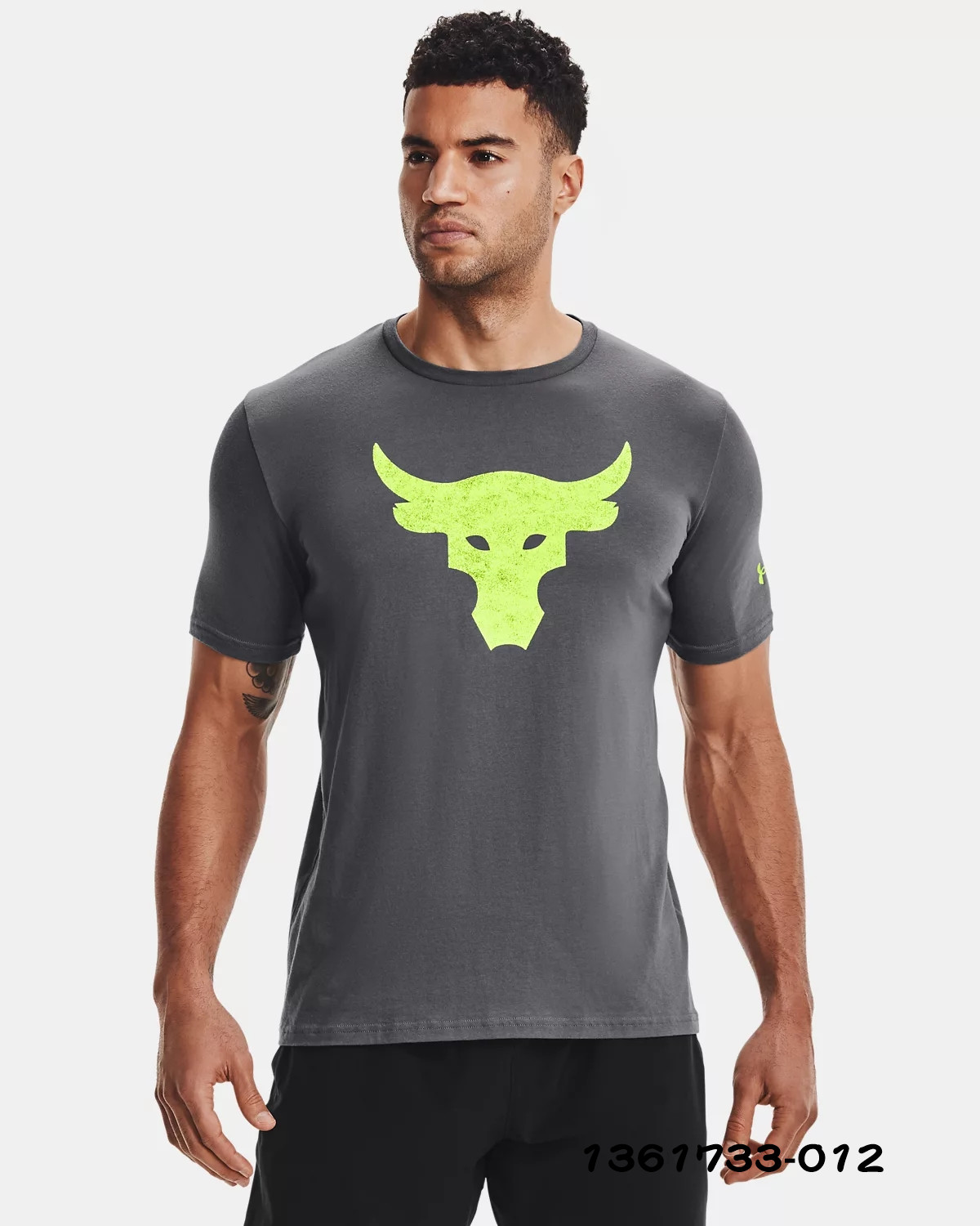 安德玛牛头强森运动短袖1357194135158113571861357188运动t恤