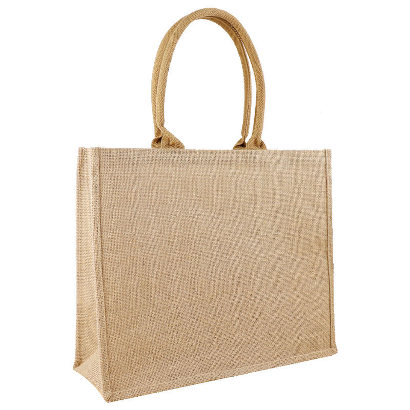 无印麻袋手提包棉麻文艺单肩帆布包包麻布品亚购物袋