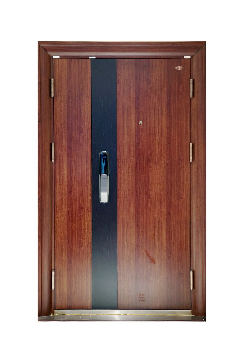 十大品牌富新甲级防盗门进户门入户门平板简单子母门大门母子门