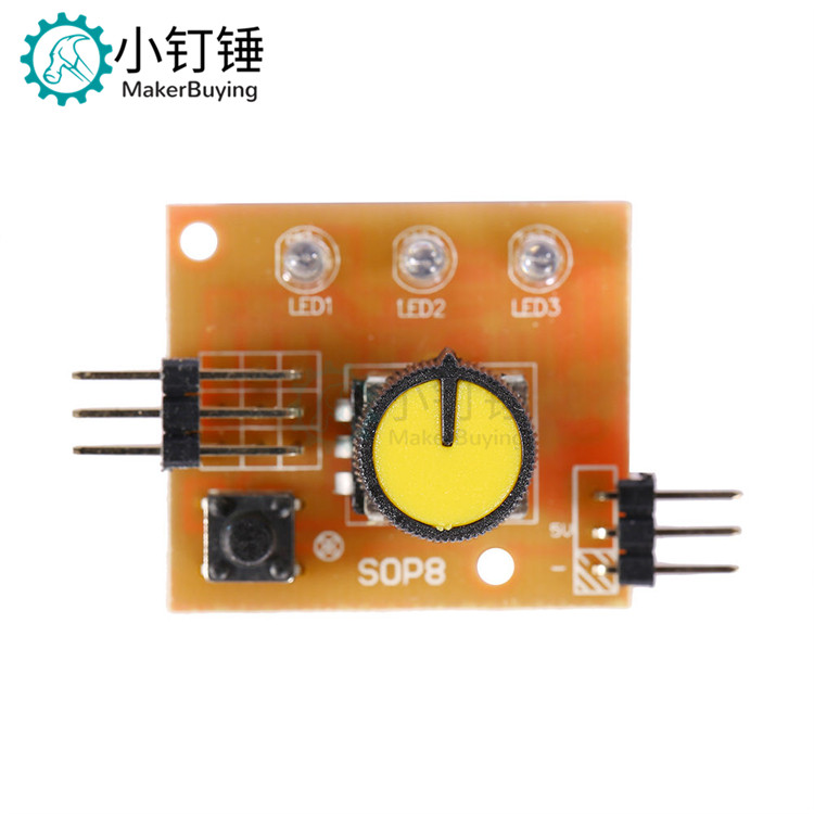 测试舵机简易测试仪航模马达试电三档指示灯步进电机