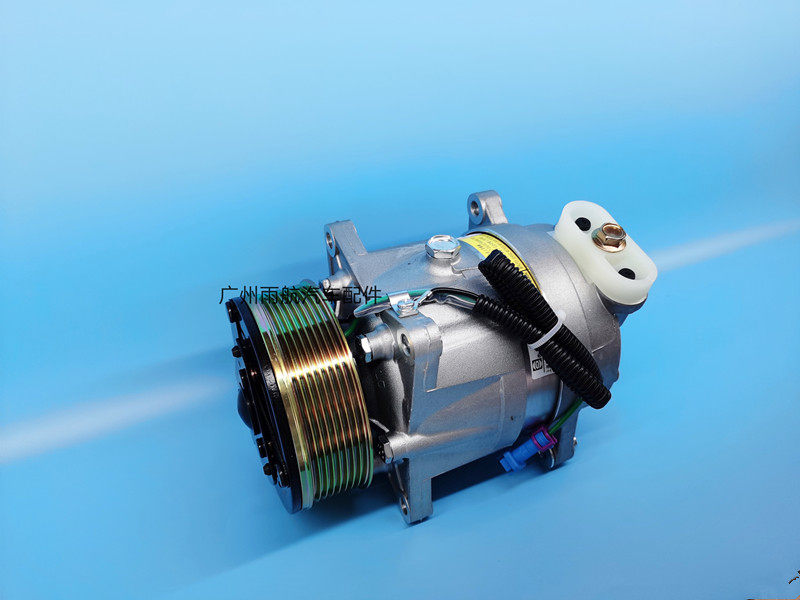 全新德龙汽车空调压缩机x3000f3000m3000制冷欧曼冷气气泵压缩机及