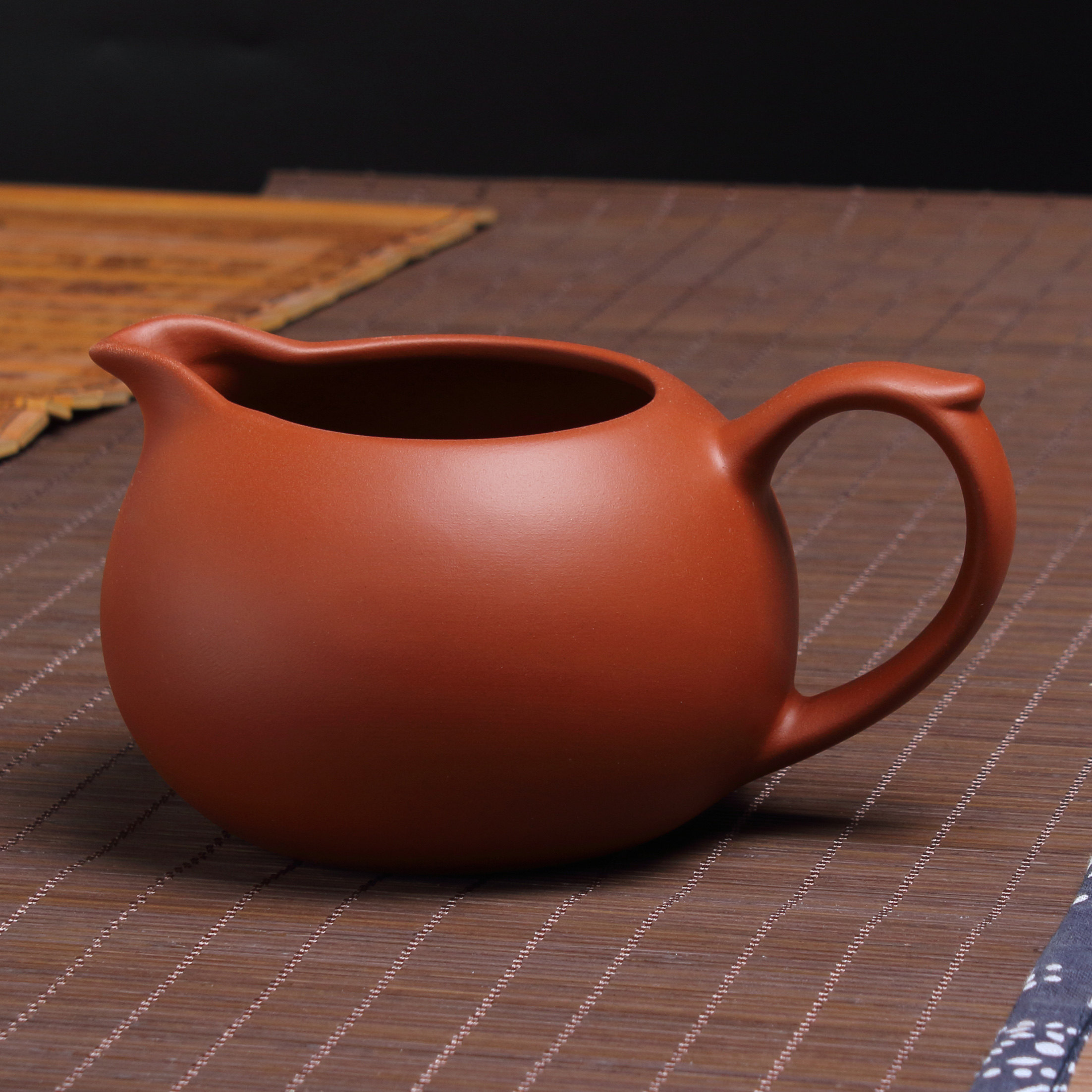 紫砂公道杯大号分茶器功夫茶海仿古陶瓷朱泥茶具茶道配件宜兴公杯