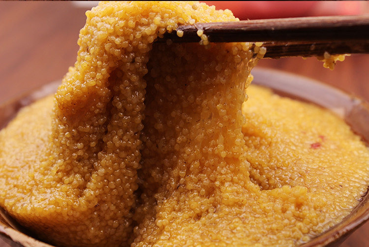 贵州特产苗姑娘小米鲊400克袋装熟食黄平糯小米制作