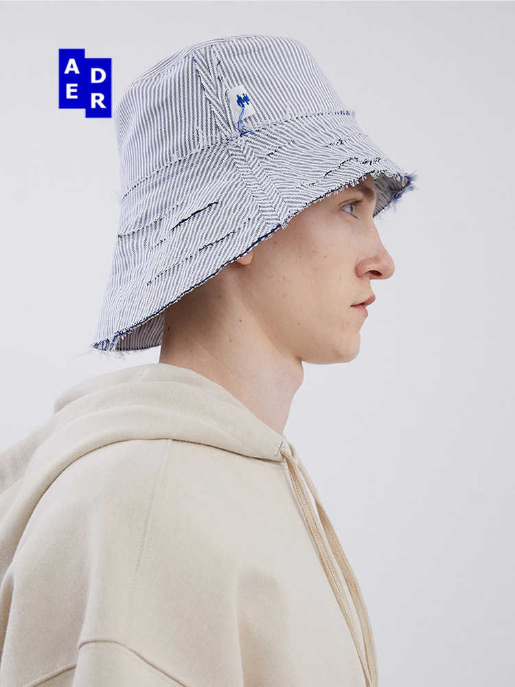 adererror破损帽子2021新款潮流时尚毛边设计遮阳帽子