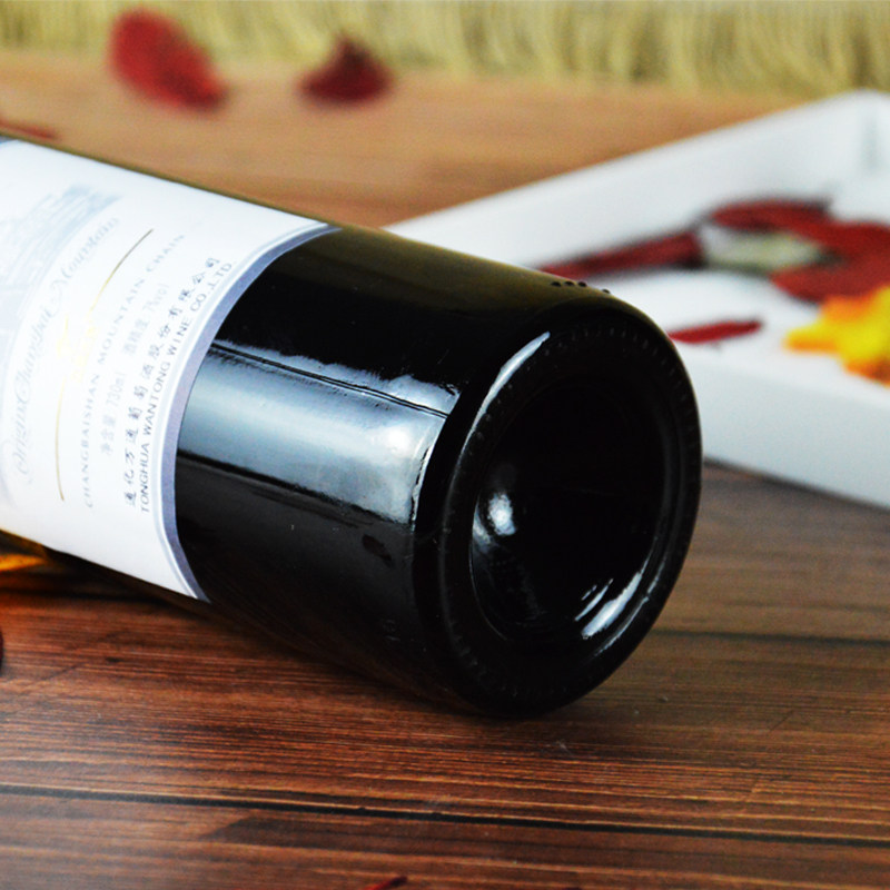 通化万通原汁山葡萄酒 万通天露 7度 女士甜红酒 霜红 第3支免单