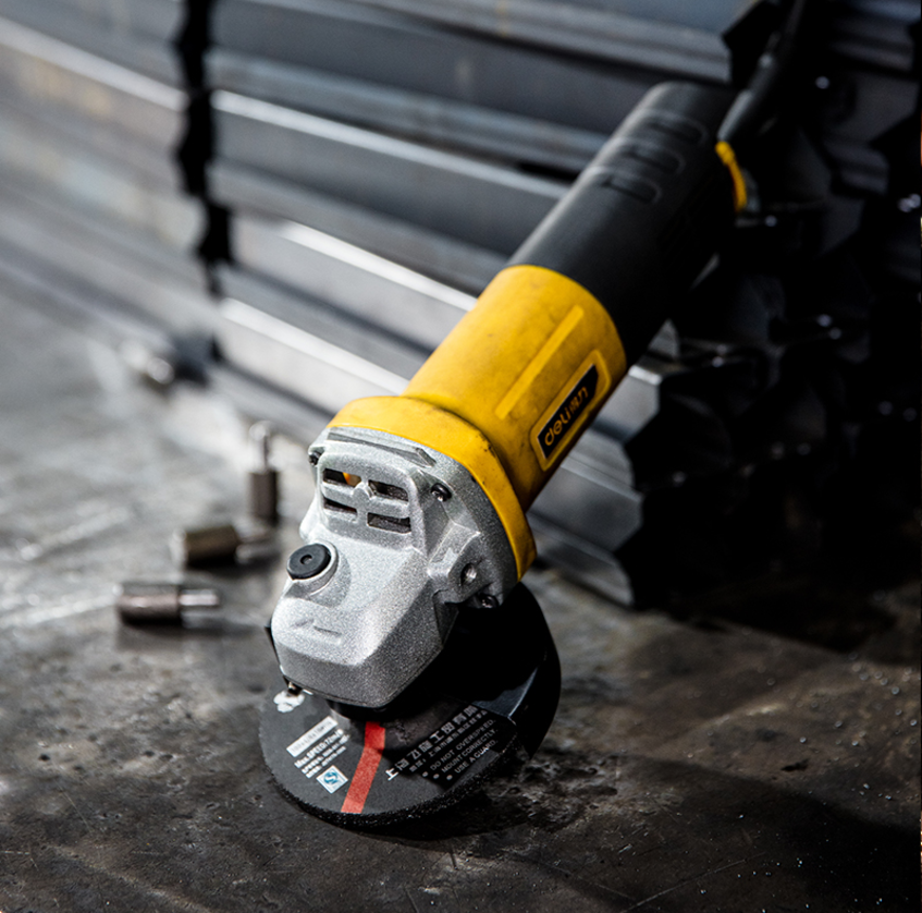 得力磨光机家用磨光手磨机打磨切割切割机机手砂轮角磨机