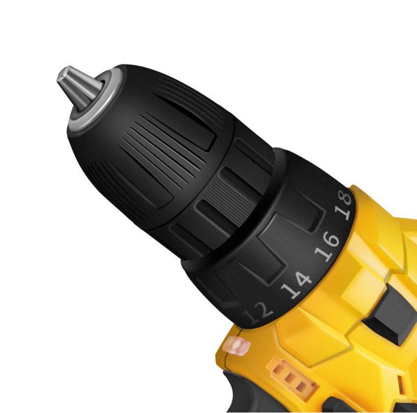 电钻得力充电式起子手枪多功能家用电动螺丝刀电转电钻