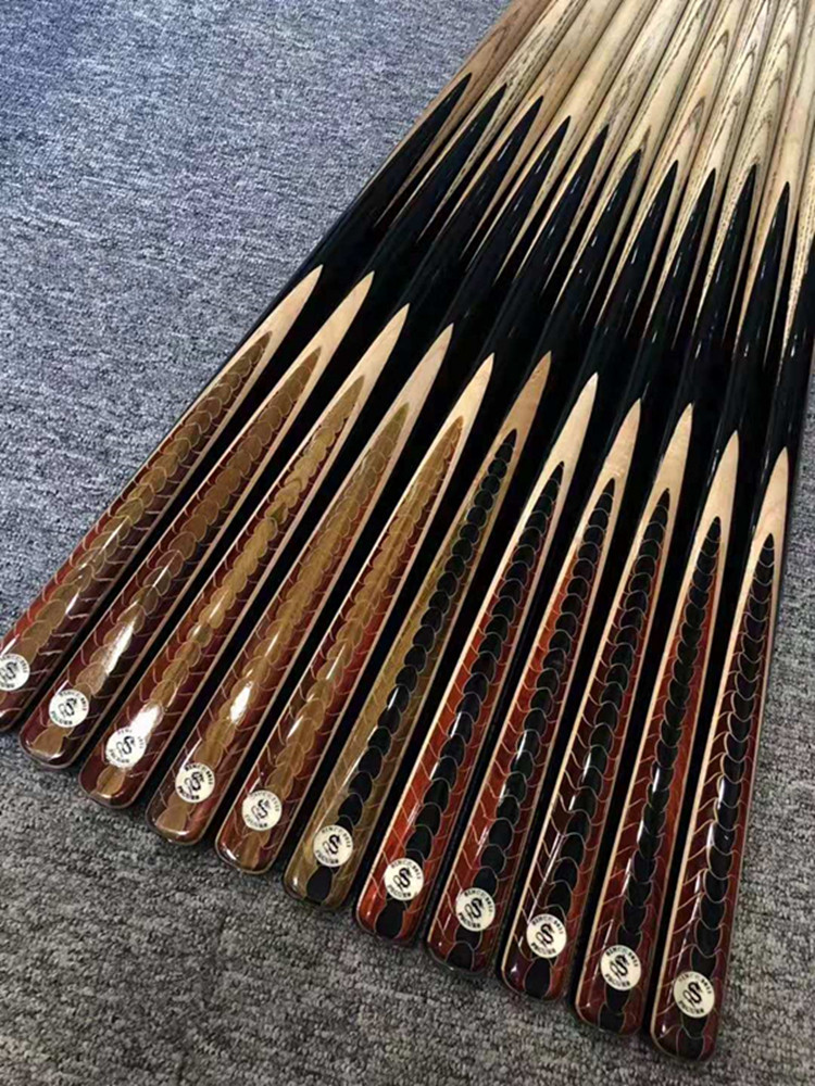 球杆小头小龙龙鳞入门级台台球会员斯诺克台球杆