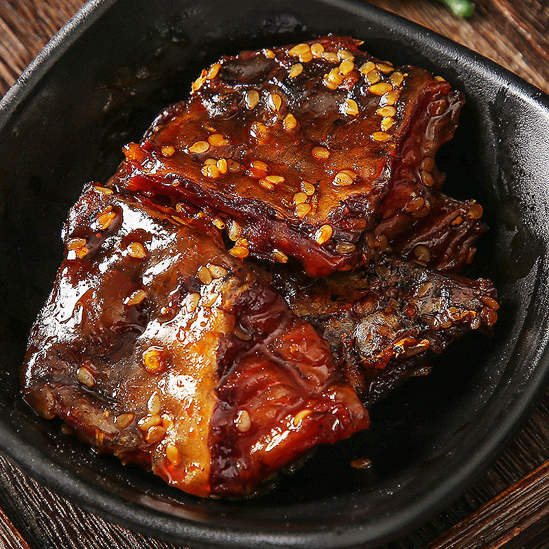 湖南张家界土特产手撕腊鱼烟熏鱼干香辣鱼排麻辣即食鱼零食