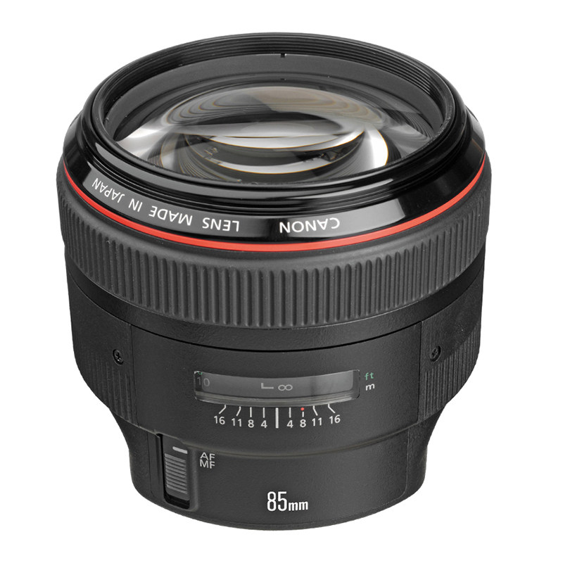 canon佳能85mmf12lii二代人像单反镜头定焦大光圈红圈包邮